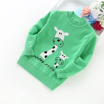 2020 iarna Noi de îmbrăcăminte pentru copii baieti si fete de bumbac desene animate pulovere 2-6 ani copil pulover 8517