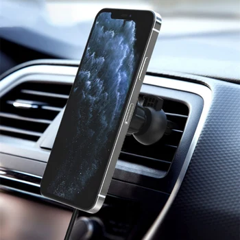 2020 Magnetic Wireless Încărcător Auto Pentru Iphone 12/12 Mini/Pro/Max 15W Max Încărcare Rapidă Pad Airvent Muntele Auto în condiții de Siguranță Suport de Telefon