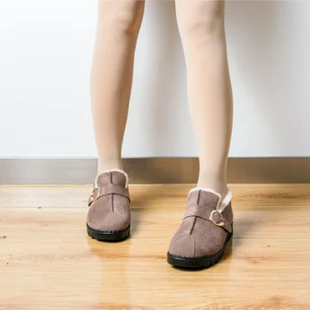 2020 newFashion Pantofi Femei Doamnelor Bumbac Îngroșarea Cald Bocanci pantofi pentru femeie cizme pentru femei cizme de Bază dantela-up pantofi