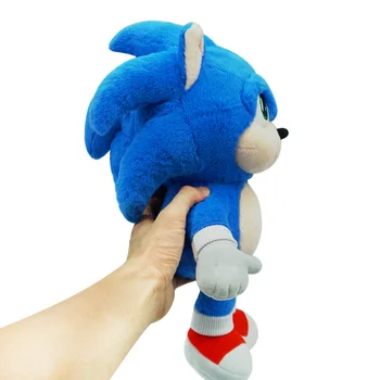 2020 Nou 35cm Desene animate Sonic Papusa de Plus Moale Jucărie de Pluș Cadou Pentru Copii de Craciun Sonic Papusa de Plus Pentru Acasă Decration