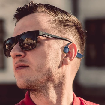 2020 Nou Conducție Osoasă Căști Bluetooth V5.0 Wireless Nu In-Ear Cască Sweatproof Impermeabil Sport Căști Auriculare