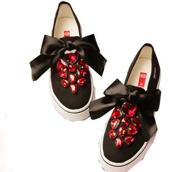2020 nou designer original handmade arc stick de foraj Lok Fu pantofi wild trend pantofi plat pentru femei.