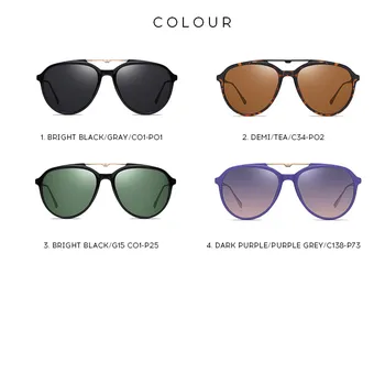 2020 nou doamnelor polarizat ochelari de soare retro cadru rotund ochelari de soare ochelari de soare retro bărbați