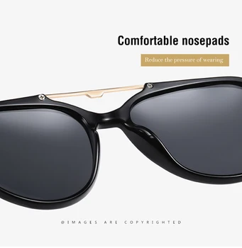 2020 nou doamnelor polarizat ochelari de soare retro cadru rotund ochelari de soare ochelari de soare retro bărbați