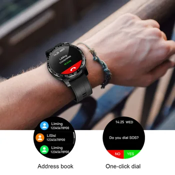 2020 Nou GW-20 Ceas Inteligent Bărbați Bluetooth Apel 24 de Ore de Monitorizare a ritmului Cardiac Ecran Tactil Complet de Sport Smartwatch Pentru Android IOS
