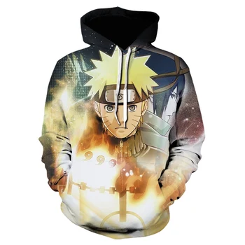 2020 nou Hanorac Naruto 3D mari de imprimare de moda pentru bărbați îmbrăcăminte pentru femei haajuki Tricou men ' s wear