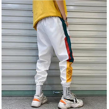 2020 Nou Hip-Hop Streetwear Jogging Pantaloni Barbati Casual Cargo Pant Pantaloni De Strada De Mare Elastic Talie Harem Pant Om