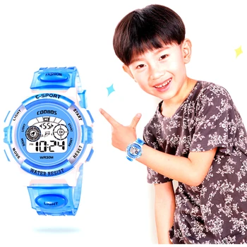 2020 Nou Impermeabil Copii Băieți Fete Digital cu LED-uri Ceasuri Sport din Plastic pentru Copii Alarma Data Ceas Casual cel Mai bun Cadou pentru Copii