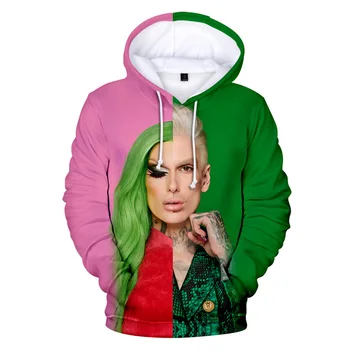 2020 Nou Internet celebritati Jeffree Star 3D Print hoodie Sweatshir Toamna Iarna Barbati/Femei de Moda Pulover maneca Lunga