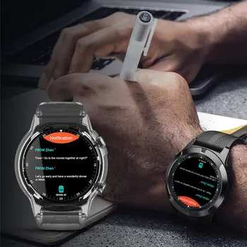 2020 Nou Lokmat TK04 GPS Ceas Inteligent Tensiunii Arteriale Monitor de Ritm Cardiac Sport Impermeabil Smartwatch Funcția de Apel Pentru Android iOS