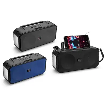 2020 Nou Portabil Coloana fără Fir Bluetooth bas Difuzor Stereo Cutie de Muzică de Încărcare Solară Boombox impermeabil USB AUX radio FM
