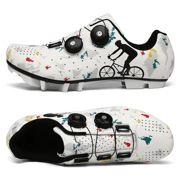 2020 Nou Stil MTB de Ciclism Pantofi Bărbați Respirabil Curse de Biciclete Rutier Pantofi Auto-Blocare Biciclete Profesionale Adidași Pantofi MTB