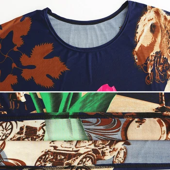 2020 Nou Tipărite De Vara Femei, Plus Dimensiune T-Shirt Cu Maneci Scurte Tee Camasi Florale De Desene Animate De Imprimare Tricou Femeie Topuri Tunici Mujer Doamna