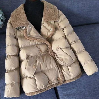 2020 Noua Jacheta de Iarna de Înaltă Calitate stand-callor Haina Femei Jachete de Moda de Iarnă Caldă Femeie Haine Casual Geci
