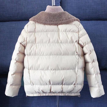 2020 Noua Jacheta de Iarna de Înaltă Calitate stand-callor Haina Femei Jachete de Moda de Iarnă Caldă Femeie Haine Casual Geci