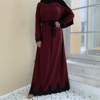 2020 Noua Moda Moderne Musulmane Lady Rochii Model Nou Abaya Dubai Broderie Elegant Cu Rochii Rochie Complet Vestidos Cardigan Kimono