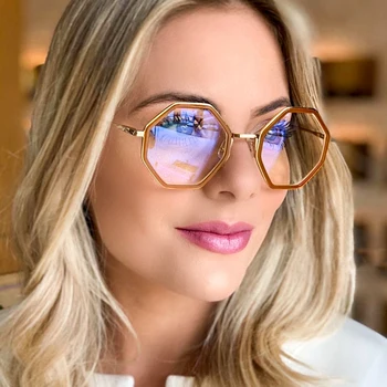 2020 Noua moda pătrat ochelari rame pentru femei brand de Lux de designer TR90 cadru Metalic optic rame de ochelari