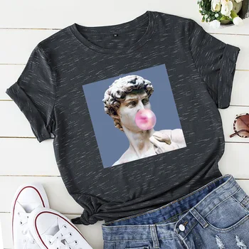 2020 noua moda rafinat doamnelor T-shirt casual confort S