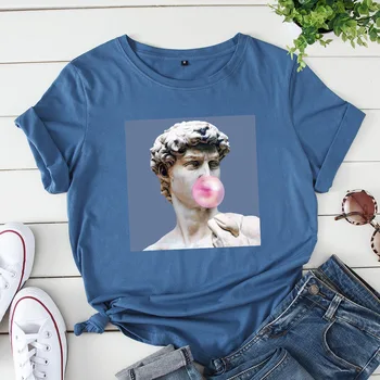 2020 noua moda rafinat doamnelor T-shirt casual confort S