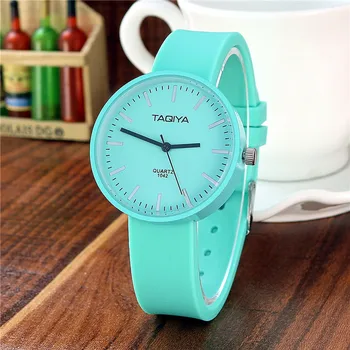 2020 Noua moda silicon de sex feminin ceas femei ceasuri simplu personalitate doamnelor cuarț ceas femeie cadou ceas de timp