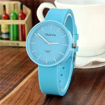 2020 Noua moda silicon de sex feminin ceas femei ceasuri simplu personalitate doamnelor cuarț ceas femeie cadou ceas de timp
