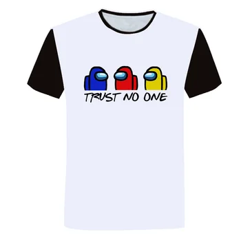 2020 Nouă Băieți Printre Noi jocuri T Shirt Copii t-shirt Amuzant pentru Fete Copil T-Shirt pentru Copii Îmbrăcăminte Topuri 4T-14T