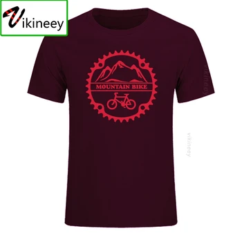 2020 Nouă Bărbați T-shirt de Vara Tricou Rece de Munte motociclist ciclu de cicluri Tricou de Bumbac, O-neck tricou Casual de îmbrăcăminte