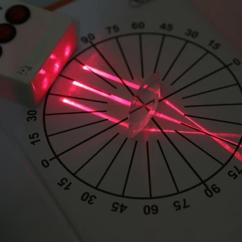 2020 Nouă Optică Concav Convex Obiectiv Prism Set De Fizică Trusa De Optică Echipament De Laborator