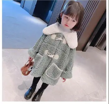 2020 nouă primăvară de toamnă/iarnă pentru Copii Fete de bumbac captusit haina jos hainele confortabile Haine pentru copii drăguț Haine Copii