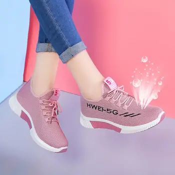2020 Nouă Toamnă Vechi Beijing Pânză Pantofi de Femei de Zbor Pantofi de Sport Versiunea coreeană de Casual si Respirabil Pantofi de Funcționare