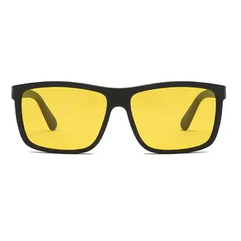 2020 Nouă Viziune de Noapte ochelari de Soare Barbati Femei Polarizate de Conducere Ochelari de Soare Vintage Dreptunghi Galben Lentile de Ochelari de protectie UV400 Gafas
