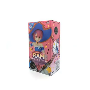 2020 Orignal SEGA Figura Anime Re Zero Începe Viața Într-O Lume Diferită Ram Rem Vrăjitoare Figura PVC Model de Papusa Jucării