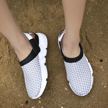 2020 Palma Sandale pentru Bărbați Gaura Pantofi Om Respirabil Sandale de Plaja Pentru Femei 36-44 Grădină Saboți Grădină Pantofi Alunecă Moale Jos