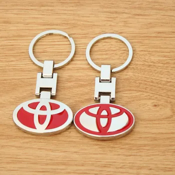 2020 pentru Toyota Metal Lanț Cheie Auto Vehicul Eticheta Picură Ulei de Accesorii Cheie Originalitate Cheie Catarama Pandantiv Logo-uri Auto