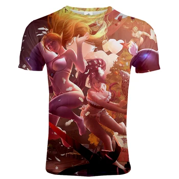 2020 Popular Joc T-shirt LOL 3D Imprimate Streetwear league of legends Tricou Barbati Femei Casual, O-Neck Hip Hop tricou Unsiex Topuri