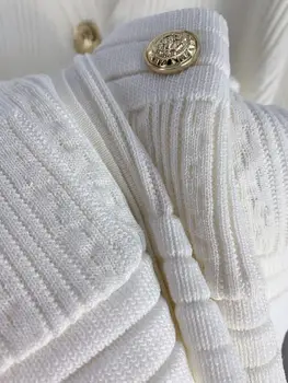 2020 Primavara-Vara pentru Femei Tricotate Cardigan Pulover dama V-gât subțire, elastic, cu mâneci lungi tricotaje Femei Buzunare jacheta Subtire de sus
