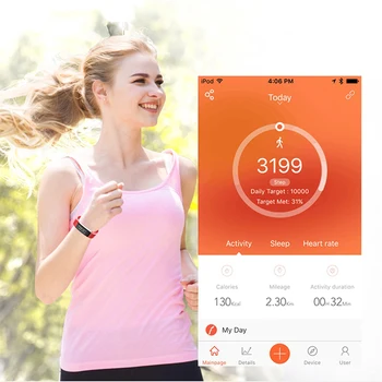 2020 Sport Bratara Ceas Femei Bărbați Impermeabil LED Smart Trupa Încheietura mâinii Rata de Inima tensiunea Pedometru Ceas Pentru Android iOS