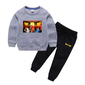 2020 Toamna Băieți Bluze Legoes pantaloni Copii Ninjago Băiat Hanorace Mâneci Lungi pentru Copii de Toamna Haine Copilul Băiat Topuri de 2-10ani