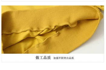 2020 toamna hoodies femei lantern maneca pierde tricoul pentru femei ciufulit guler tricou femei Pulovere Drăguț Moletom 5XL