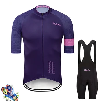2020 Tricouri de Ciclism pentru Raphaful Bicicleta Jersey Ciclism Îmbrăcăminte/om/bretele / 9 D Pernă de Vara cu Maneci Scurte
