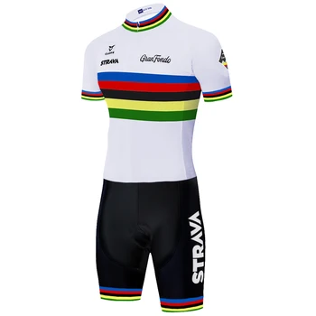 2020 tăiat cu laser STRAVA echipa de ciclism skinsuit ropa verano hombre în aer liber skinsuits biciclete de triatlon costum bune echipamente bodysuit