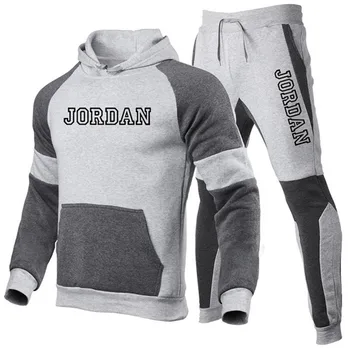 2020Hot de Îmbrăcăminte de Brand de Moda pentru Bărbați Trening Tendință Casual Sportsuit Barbati Hanorace Jachete Sport JORDAN 23 Haina+Pantalon Barbati
