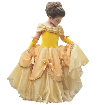 2021 Costum Fată Frumoasa Și ia Printesa Rochie De Paști Pentru Copii Rochii Pentru Fete, Carnaval, Cosplay, Costume Pentru Copii Vestidos