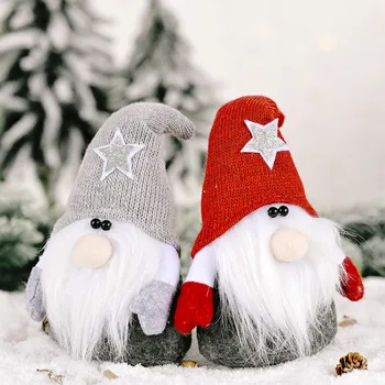 2021 Crăciun Lucrate Manual Suedez Gnome Papusa Ornamente Extensibil În Picioare Figurine Jucarii Casă De Vacanță Partid Decor Copii Cadou