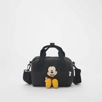 2021 Disney Mickey Mouse Rucsac Mic Pătrat de Umar Messenger Mini Sac Geantă de mână de Desene animate pentru Copii Geantă de mână pentru Copii Cadouri