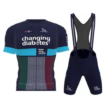 2021 echipa pro Schimbarea diabet ciclism jersey costum de vara barbati bicicleta salopete pantaloni scurți roupa de ciclismo biciclete sport cursa de îmbrăcăminte