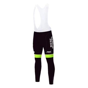 2021 Fluo green vreau pantaloni ciclism de vară de primăvară pantalones ciclismo Bărbați 20D gel pad pantaloni lungi echipa spandex pantaloni ciclism