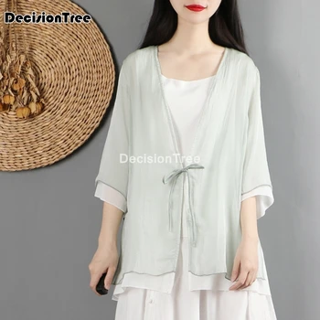 2021 hanfu topuri femei tang costum chinezesc bluza bluze tradiționale hanfu femei tradiționale chineze stil camasa bluza lenjerie