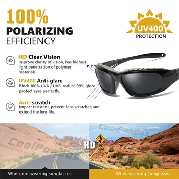 2021 Iarna Vânt Nisip Polarizat ochelari de Soare Pentru Barbati Sport în aer liber Masculin Ochelari de Soare de Conducere Anti-orbire Oculos zonnebril heren
