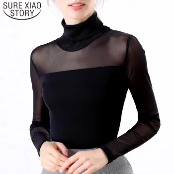 2021 Maneca Lunga Plus Dimensiune Topuri pentru Femei Îmbrăcăminte de Modă Shirt Femei Doamnelor Topuri Solid Alb Doamnă Birou Guler 5907 50
